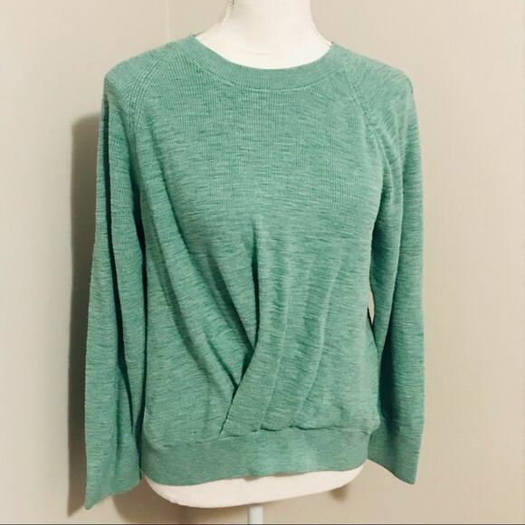 Lou & Grey by LOFT Pleated Sweater - Picture 3 of 7